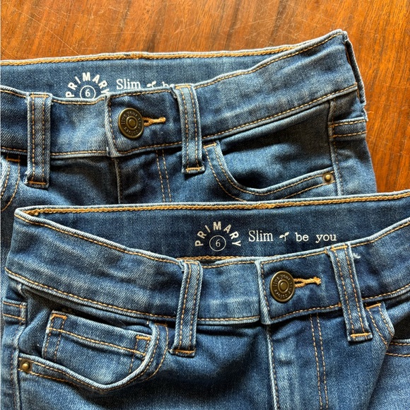 Primary SET OF 2 Slim Jeans Size 6, NEW - Picture 4 of 4